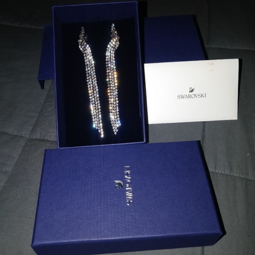 💎 Swarovski Clip Earrings